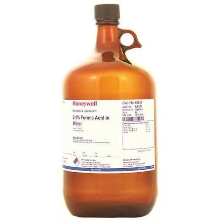 Honeywell Burdick & Jackson Formic Acid in Water, 4L, PK4 452-4