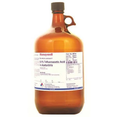 Honeywell Burdick & Jackson Trifluoroacetic in Acetonitrile, 4L, PK4 407-4