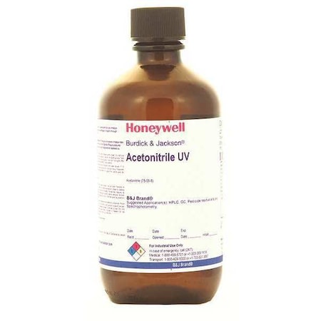 Honeywell Burdick & Jackson Acetonitrile UV, CH3CN, 41.00, 1L, PK6 015-1L