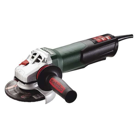 Metabo Angle Grinder, 5", 13 A, 11,000 RPM, 120VAC WEP 15-125 QUICK