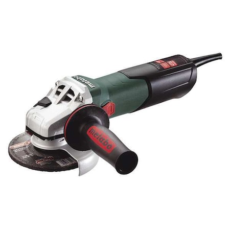 Metabo Angle Grinder, 5", 13 A, 2800 to 11,000 RPM WEV 15-125 HT