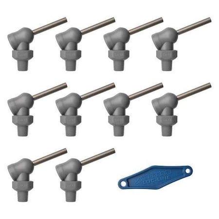 Loc-Line Nozzle, XR Style, 0.160in.dia, PK10 79055-G