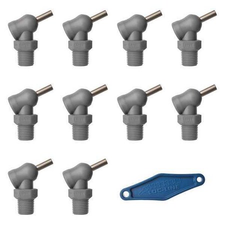 Loc-Line Nozzle, XR Style, 0.160in.dia, PK10 79094-G