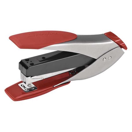 Swingline Compact Stapler, Silver/Red, Metal S7066533