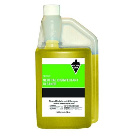 Tough Guy Disinfectant, 32 oz. Bottle, Lemon (36XX42) | Zoro