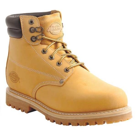 Dickies Work Boots, Plain, Mens, 12, EE, Wheat, Steel DW7014FWE 12
