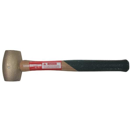 Hackett Hammer, Brass, 4In, Wood 5BH