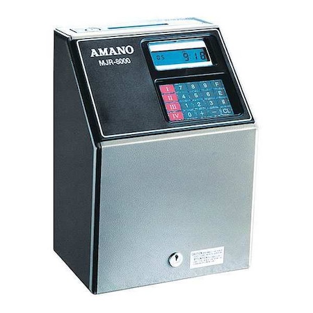 Amano Stand-Alone Computerized Time Recorder MJR-8000N