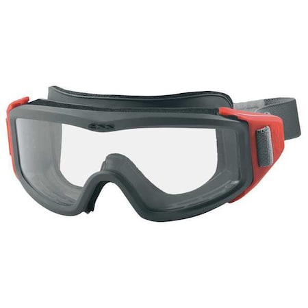 Ess Safety Firefighting Goggles, Clear Lens, Indirect Vented, Closed-Cell Face Padding, Firepro FS Series 740-0377