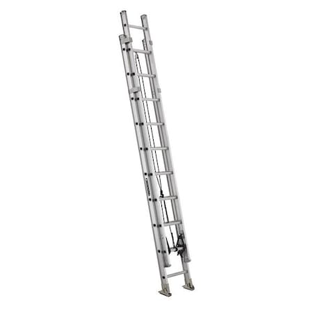 Louisville 20 ft Aluminum Extension Ladder, 375 lb Load Capacity AE1220HD