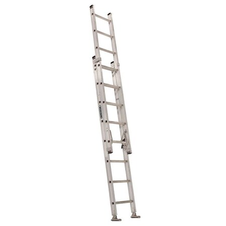 Louisville 16 ft Aluminum Extension Ladder, 300 lb Load Capacity AE2816