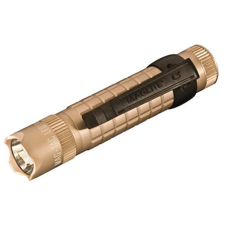 Maglite Tan No Led Tactical Handheld Flashlight, CR123A, 320 lm SG2LRD6