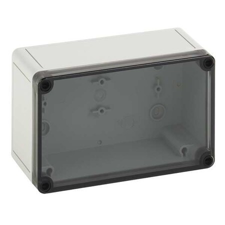 Hoffman Polycarbonate Enclosure, 4X, Screw On MB070435PCCT