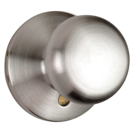 Schlage Knob Lockset, Mechanical, Storeroom, Grd. 2 F80 PLY 626