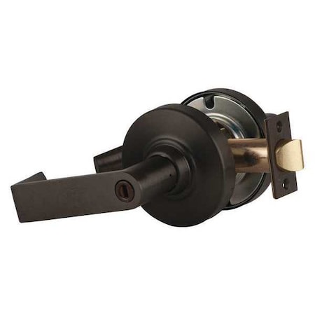 Schlage Lever Lockset, Mechanical, Privacy, Grd. 1 ND40S RHO 613