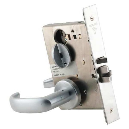 Schlage Lever Lockset, Mechanical, Entrance, Grd. 1 L9050P 17A 626 C123