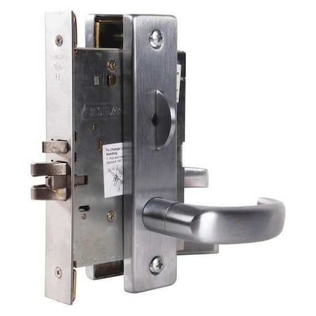 Schlage Lever Lockset, Mechanical, Entrance, Grd. 1 L9050P 17L 626 C123