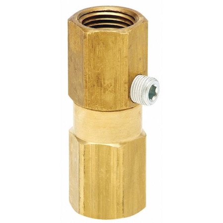 Control Devices Check Valve, In Line With 1/8 Side Port IC38