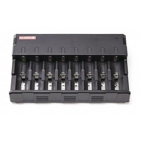 Illumagear Battery Charger, Halo Light, 8-Bay KLGC-01B-01