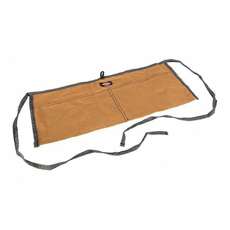 Dickies Canvas Apron, 2 Pocket, Gray/Tan, Heavy Duty Rip-Resistant Canvas, 2 Pockets 57024