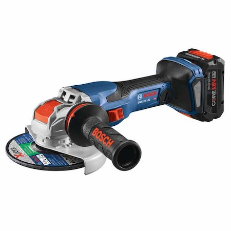 Bosch X-Lock Angle Grinder Combo Kit, 18V, 5-6" GWX18V-13CB14/GBA18V80