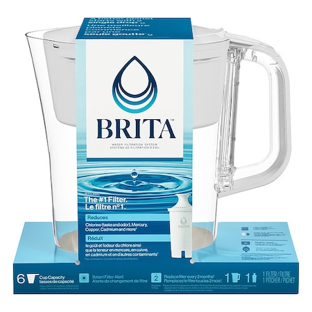 Brita Brita Pitcher, Bright White 36089
