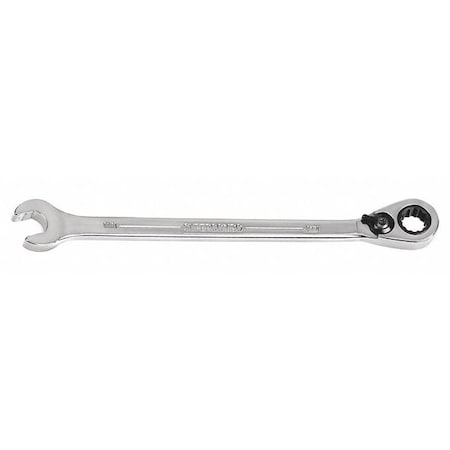 WILLIAMS Williams Ratchet Combo Wrench, 12, 7/16 in., Revrsbl 1214RCU