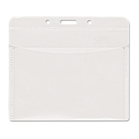 Advantus PVC-Free Horizontal Badge Holder, PK50 75603