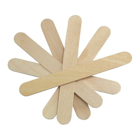 Medline Tongue Blades, 6"L, Wood, PK500 MDS202065