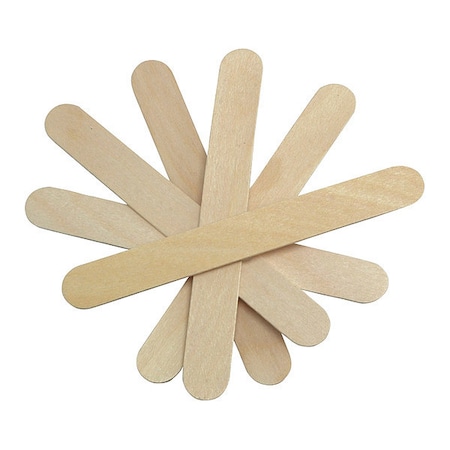 Medline Tongue Blades, 6"L, Wood, PK100 MDS202075