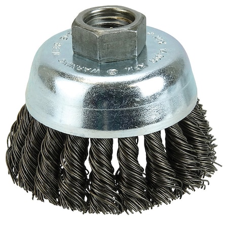Weiler Knot Wire Cup Brush 36038