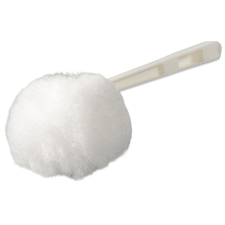 Carlisle Foodservice Polyprop Bowl Mop, 12 in, Package Quantity 100, 100 PK 3623802