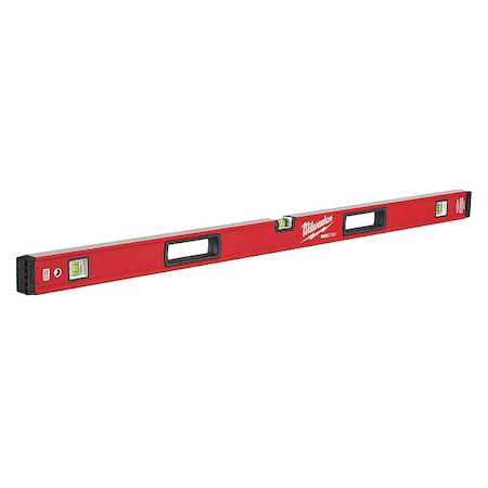Milwaukee Tool 48" REDSTICK  Magnetic Box Level MLBXM48