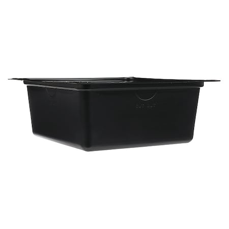 Oatey Storage Bin, Black, 4 in; 5 in W, 6-1/2 in; 9-1/4 in L 34080
