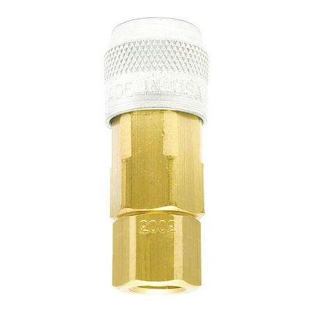 Foster Socket, Lincoln LN, Brass/Steel, Auto, 1/4" LN2803