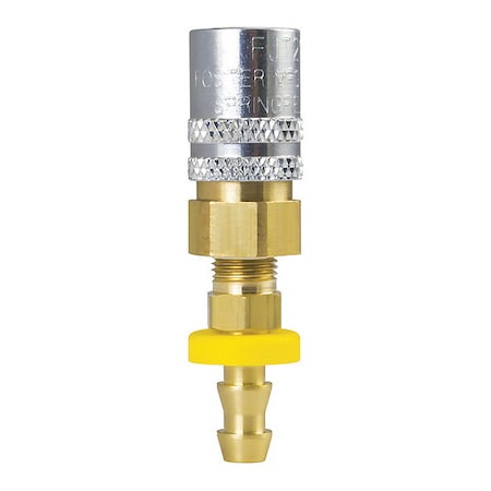 Foster Socket, Valved, 1Way, Mold Srs, 3/8" x 1/2" FS308VP