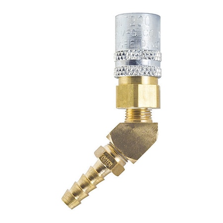 Foster Socket, Valved, 1 Way, Mold Srs, 3/8" x 3/8" FS326V