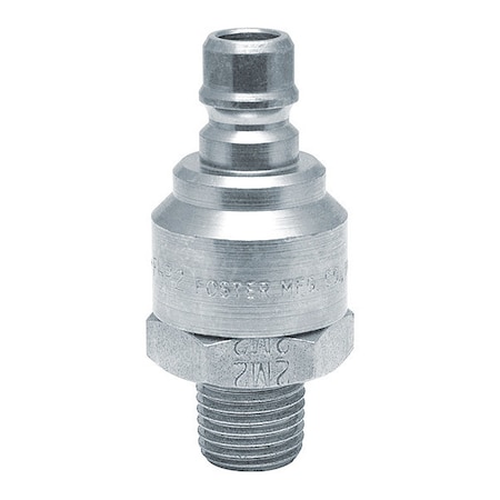 Foster Plug, Intrchng, Snap-Tite H Srs, Brass, 1/4" FHP2M2B