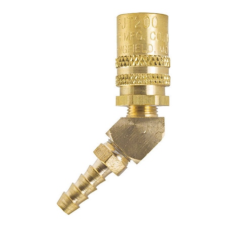 Foster Socket, Strght Thru, Mold Srs, 1/4" x 1/4" FS224