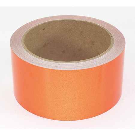 Visual Workplace Reflective Floor Tape, 2" x 30 ft., Orange 25-800-2030-628