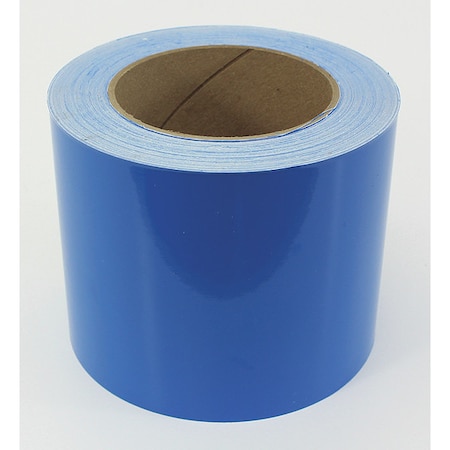 Visual Workplace Floor Marking Tape Indust, 4"x100', Blue 25-500-4100-634