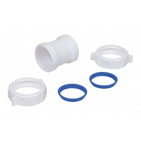 Dearborn Brass Ext Tube, Double Connect Joint, 1-1/2"x16" P9793E