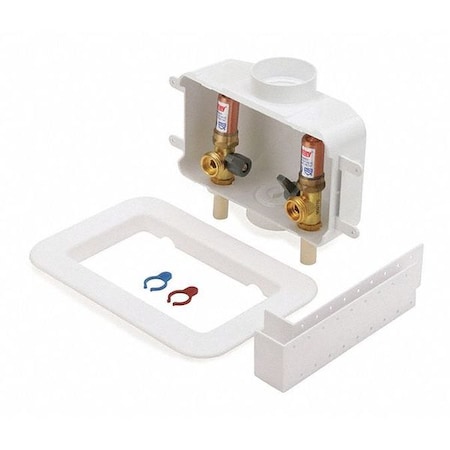 Oatey Outlet Box, Turn Machine, Centro, 1/4 38104