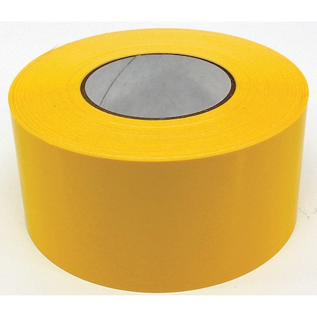 Visual Workplace Floor Marking Tape HP, 3"x100', Yellow 25-300-3100-618