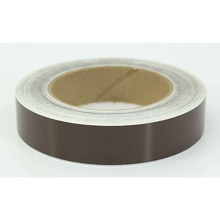 Visual Workplace Floor Marking Tape Indust, 1"x100', Brown 25-500-1100-620