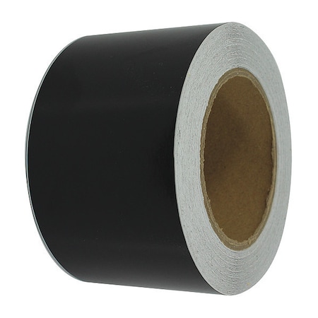 Visual Workplace Floor Marking Tape Indust, 3"x100', Black 25-500-3100-603