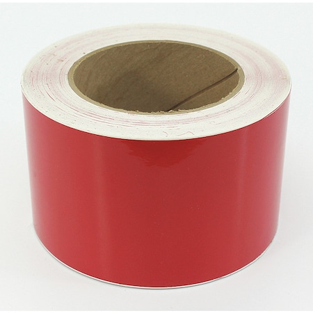 Visual Workplace Floor Marking Tape Indust, 3"x100', Red 25-500-3100-623