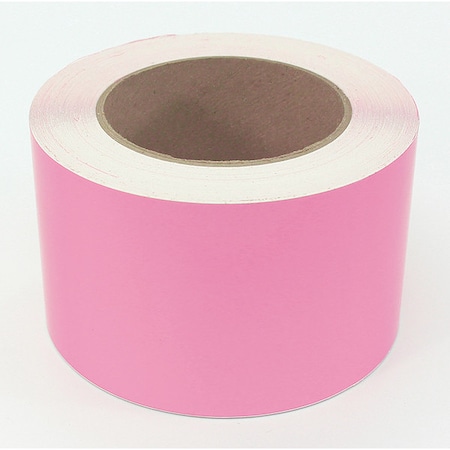 Visual Workplace Floor Marking Tape Indust, 3"x100', Pink 25-500-3100-627