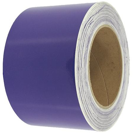 Visual Workplace Floor Marking Tape Indust, 3"x100', Purple 25-500-3100-630