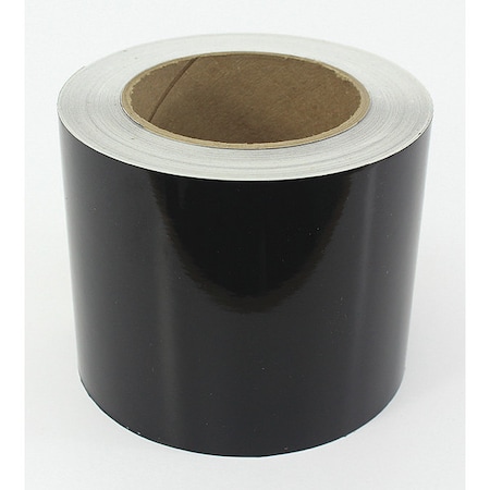 Visual Workplace Floor Marking Tape Indust, 4"x100', Black 25-500-4100-603